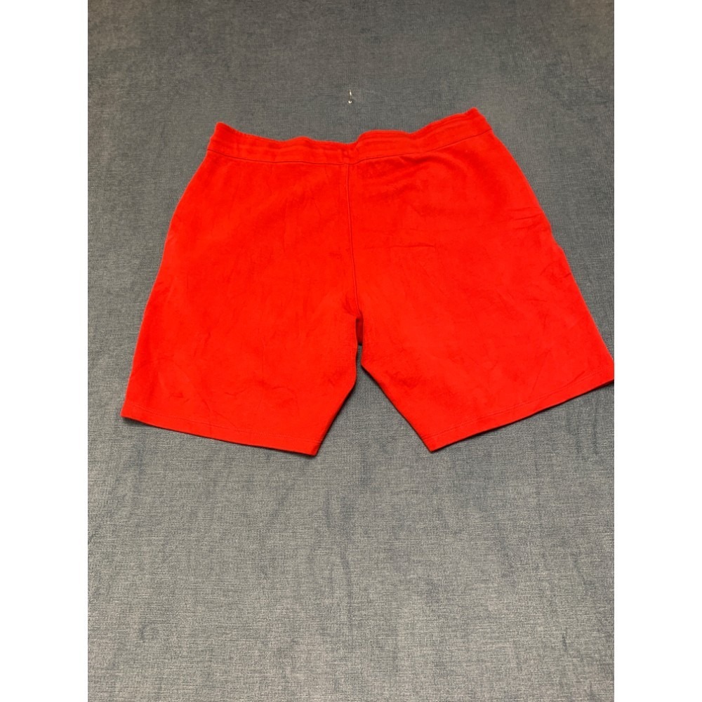 Calvin Klein Shorts Mens Large Red Drawstring Waist Athletic Running Performance